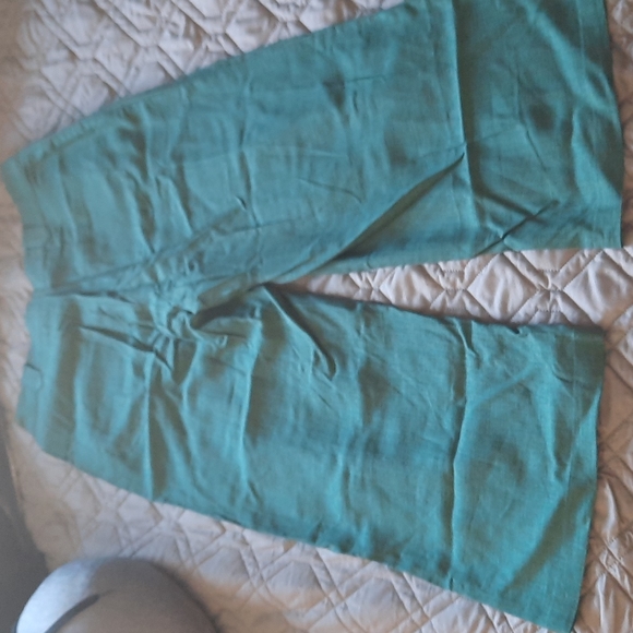 NWOT Modcloth Green Pants - Size 8 - Picture 6 of 7